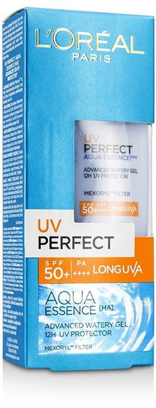 l oreal paris uv perfect aqua essence spf 50 review