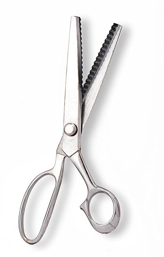 Vardhman Zig Zag Heavy Duty Scissor Stainless Steel 8 Width Used To Vardhman Zig Zag Heavy Duty Scissor Stainless Steel 8 Width Used To Cut Paper