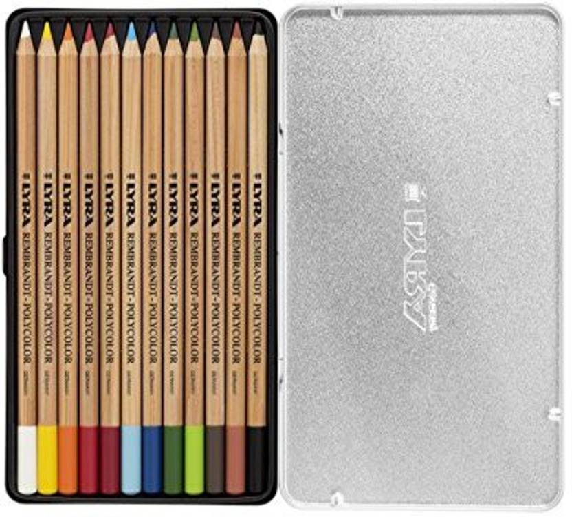 Lyra LYRA Rembrandt Polycolor Art Pencils, Set of 12, Assorted Colors