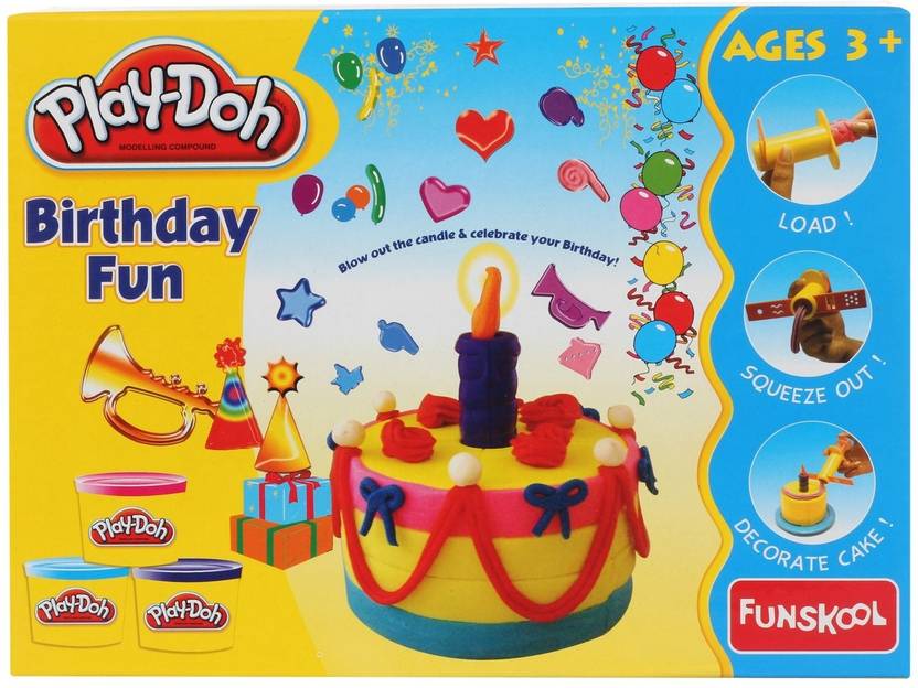 FUNSKOOL PlayDoh Birthday Fun PlayDoh Birthday Fun . shop for FUNSKOOL products in India
