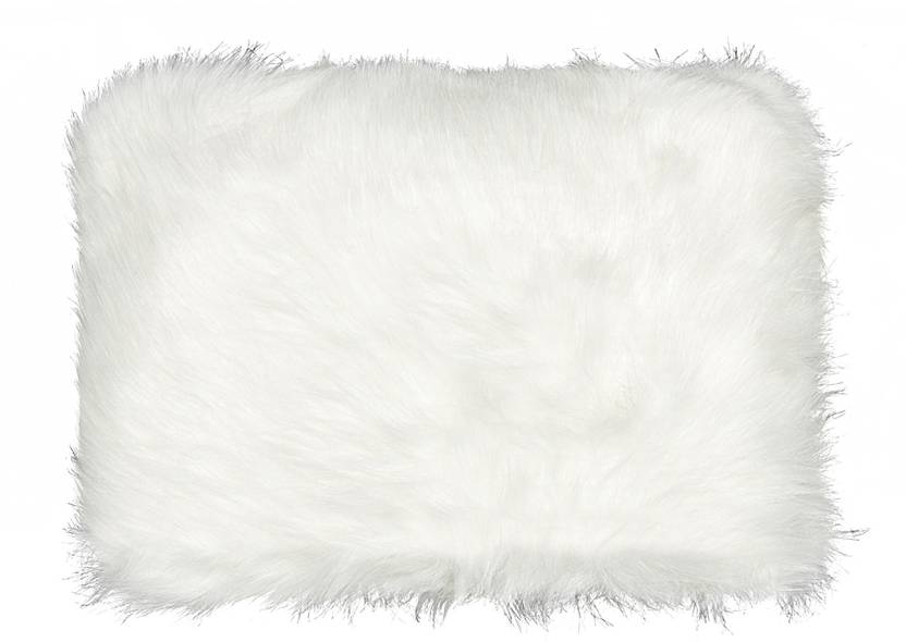 vardhman fur cloth white