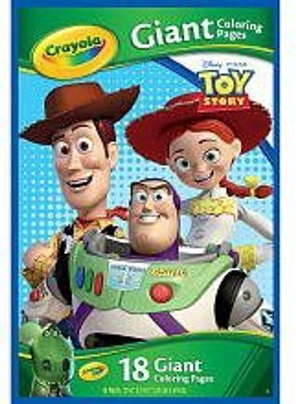 CRAYOLA Giant Coloring Pages Disney Toy Story Giant Coloring Pages