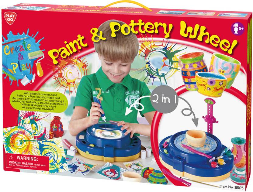 Playgo Paint Pottery Wheel Paint Pottery Wheel . shop for Playgo