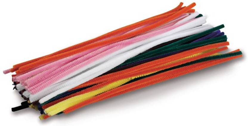 atanands 25pcs multicolored craft pipe cleaners 25pcs multicolored