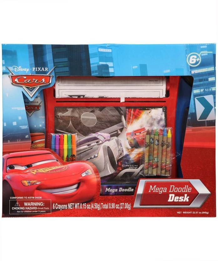 Disney Pixar Cars Mega Doodle Desk Pixar Cars Mega Doodle Desk