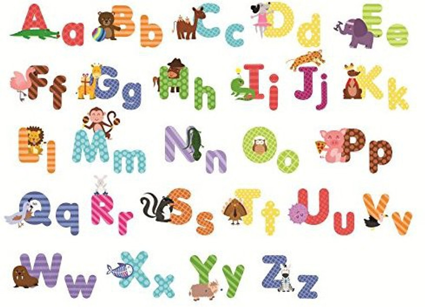 LETTERS WALL STICKERS FOR KIDS BEDROOM DECOR DECAL GIRLS *free post*