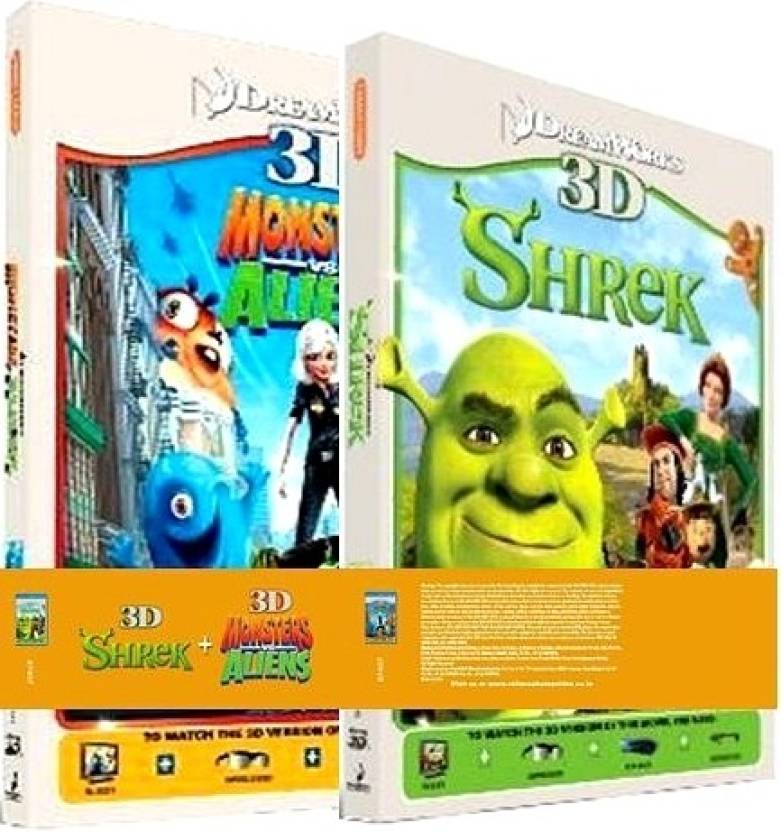 Shrek 3D/ Monsters Vs Aliens 3D Price in India - Buy Shrek 3D/ Monsters ...