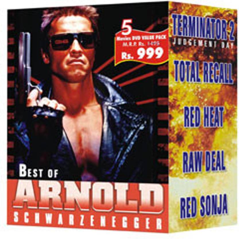 Best Of ARNOLD SCHWARZENEGGER - 5 Movies DVD Value Pack Price in India