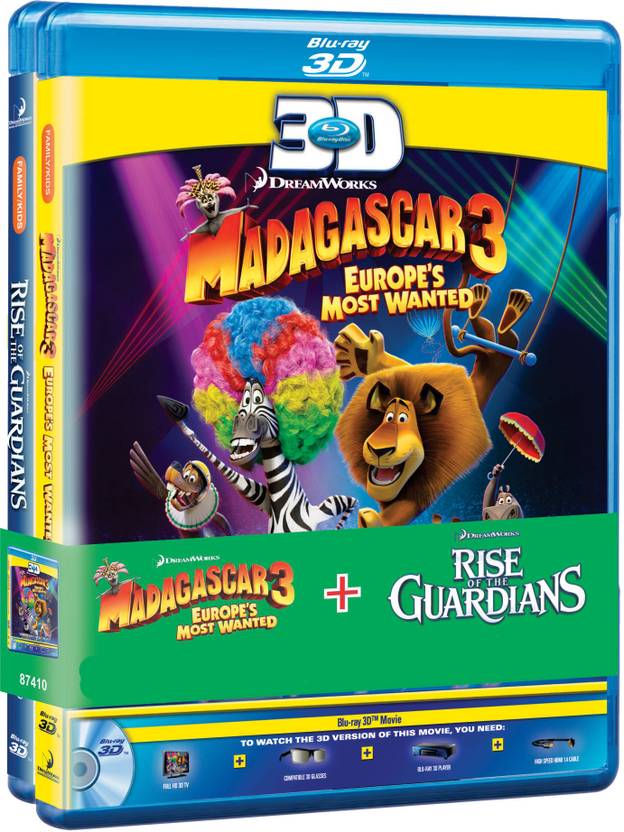 Rise Of The Guardians Madagascar 3 Europe S Most Wanted