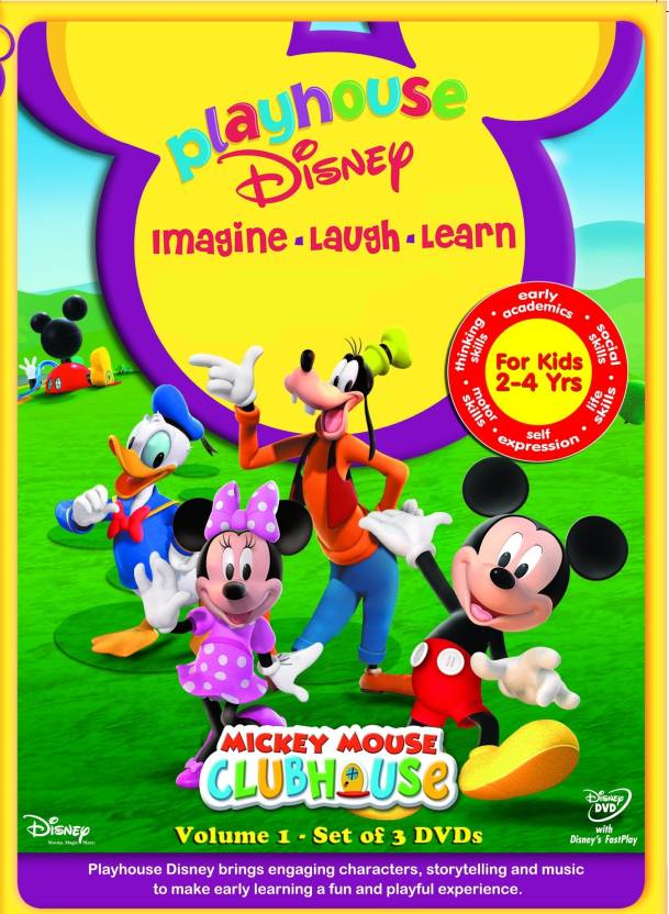 Mickey Mouse Club House Volume 1 Price in India - Buy Mickey Mouse Club ...
