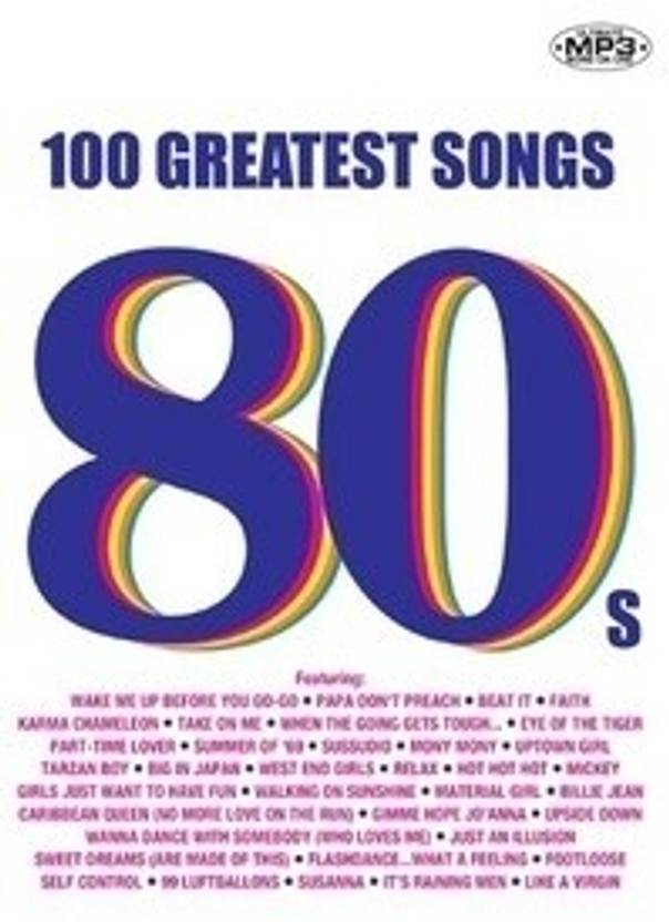 100 GREATEST SONGS 80s (Cover Version) Music MP3 Price In India