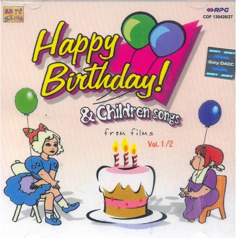 Happy Birthday Children Songs Vol 1 2 Audio Cd Standard