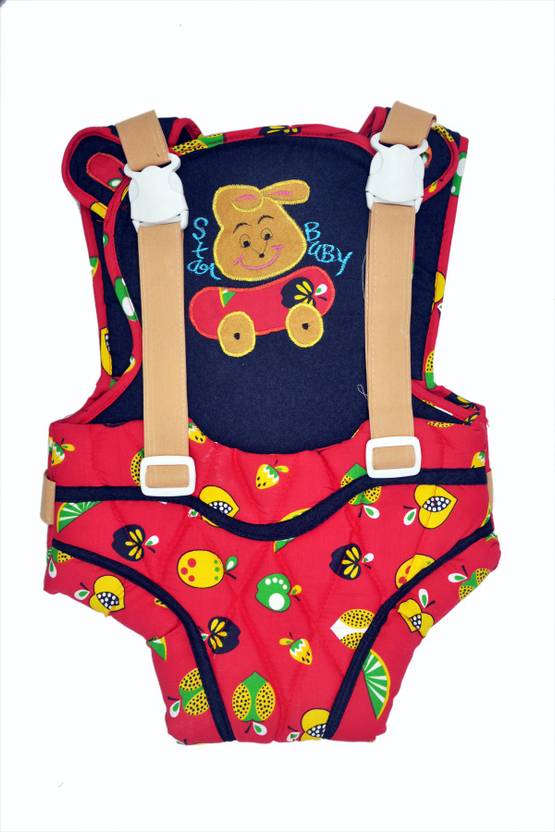 Jhankhi Baby Carrier Kangaroo Belt Sleeping Bag Red Baby Carrier