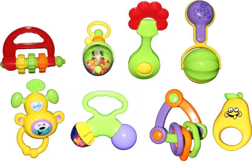 Mamaboo 8 Pcs Rattles Rattle Price in India Buy Mamaboo 8 Pcs Rattles