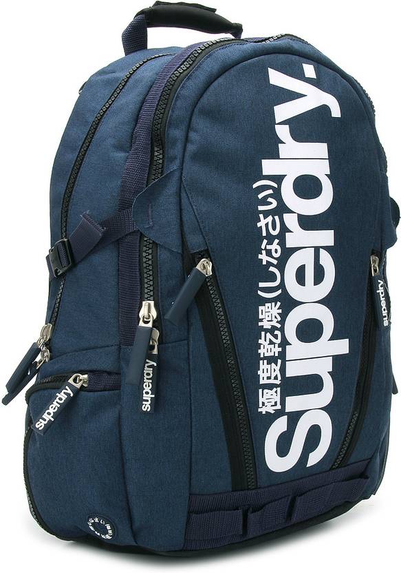 Superdry Marl Tarp Laptop Backpack Navy Marl - Price in India | Flipkart.com