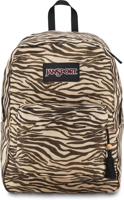 Jansport Super Fx 25 L Backpack Gold Metallic Zebra Price In