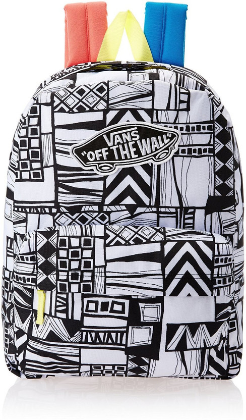 Vans backpack white clearance