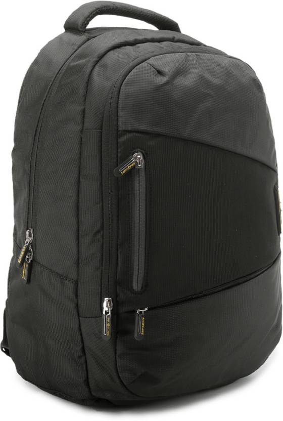 Samsonite Albi Laptop Backpack Black and Charcoal - Price in India | 0