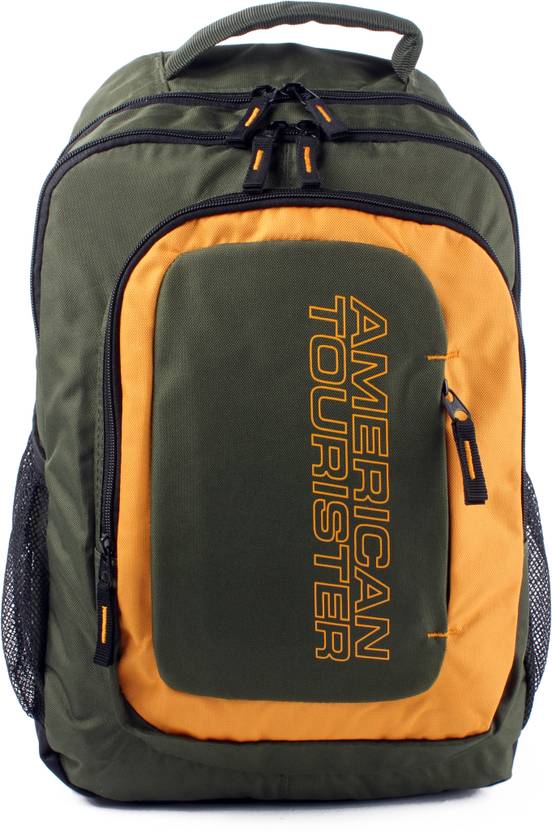 American Tourister Code Backpack Olive - Price in India ...