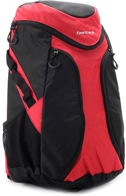 Fastrack A0512NBK01 25 L Laptop Backpack Red and Black Price in India
