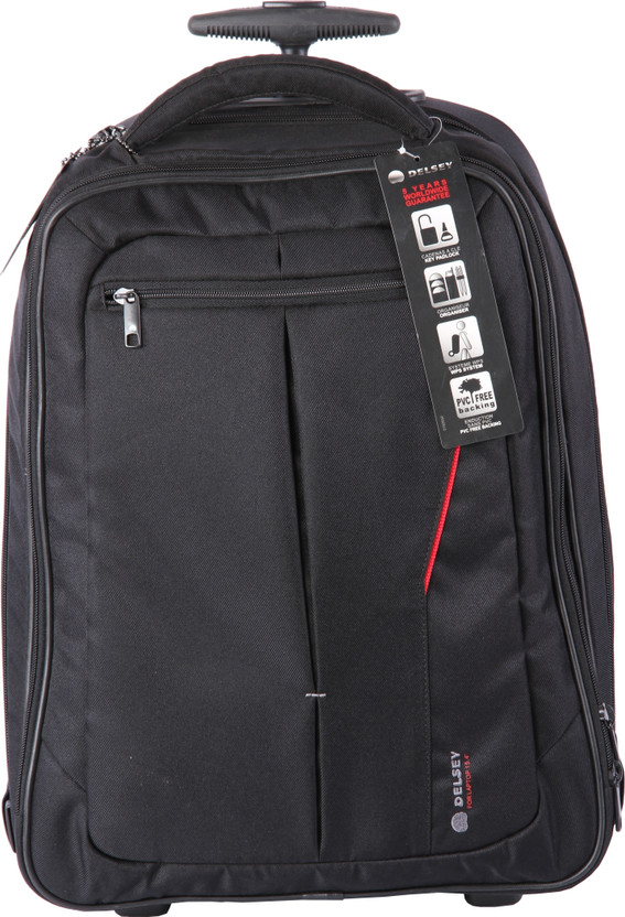 delsey laptop trolley bag