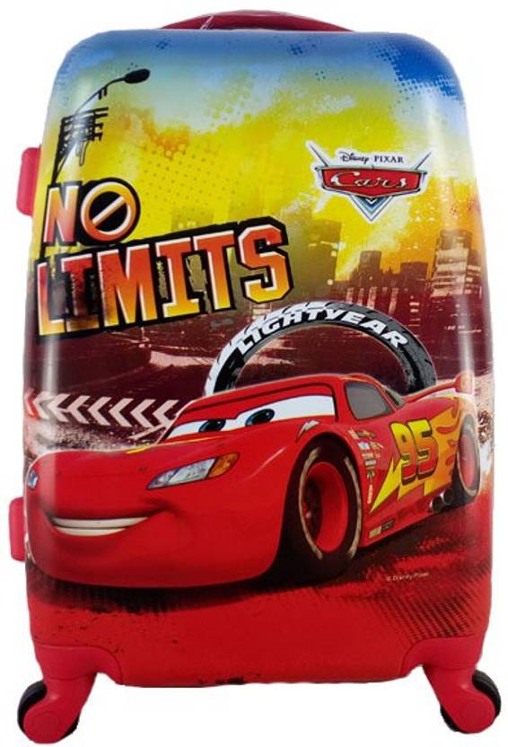 DISNEY GAMME DISNEY GAMME RED PIXAR-CAR KIDS LUGGAGE TROLLEY BAG Waterproof Trolley