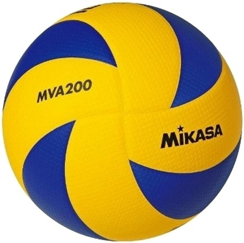 Pallone Da Pallavolo MIKASA MVA 200-CEV - Ufficiale Champions League, Verde E Giallo, Superficie Dimple