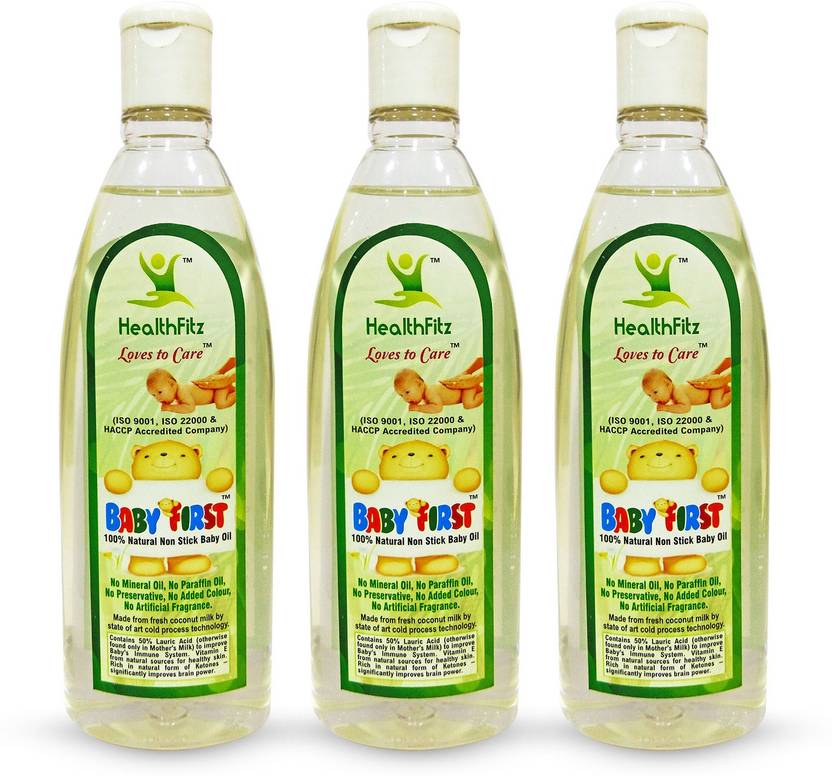 Baby First Natural Baby Oil Pack Of 3 Price In India Buy Baby