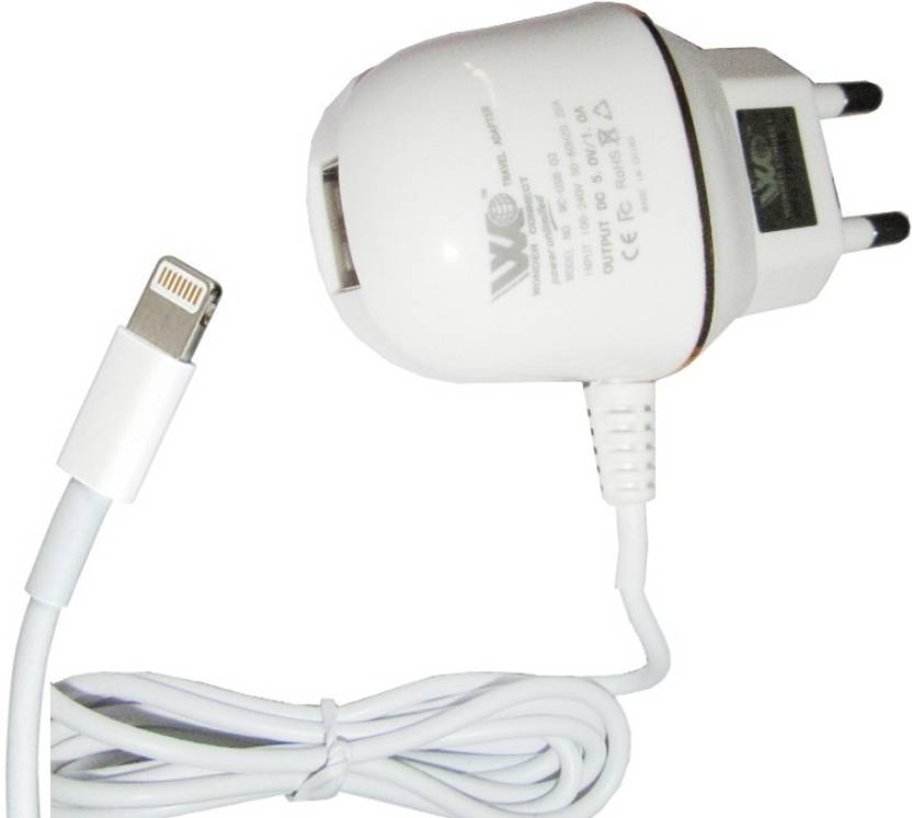 wonder connect WIP5 Multiport Mobile Charger with Detachable Cable