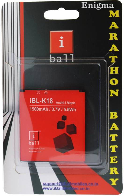 Iball Mobile Battery For iBall K18 Price in India Buy Iball Mobile