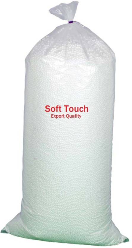 For 494/-(75% Off) Soft Touch (1KG Approx) Export Quality Anti Compress Bean Bag Filler at Flipkart