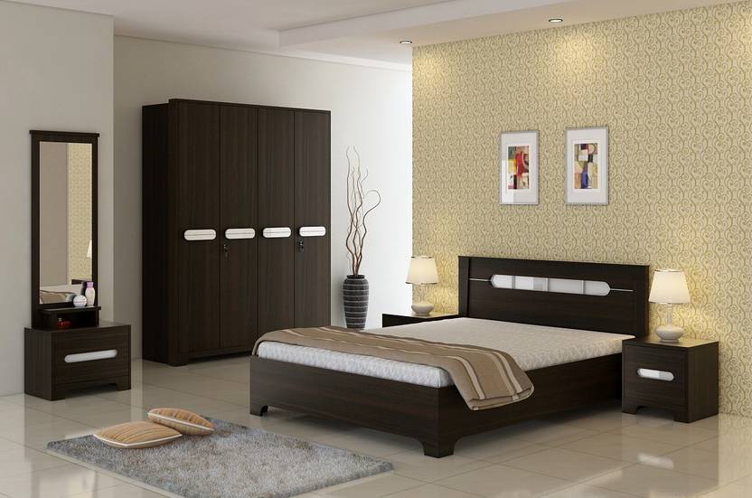Spacewood Engineered Wood Bed Side Table Wardrobe Dressing Spacewood Engineered Wood Bed Side Table Wardrobe Dressing