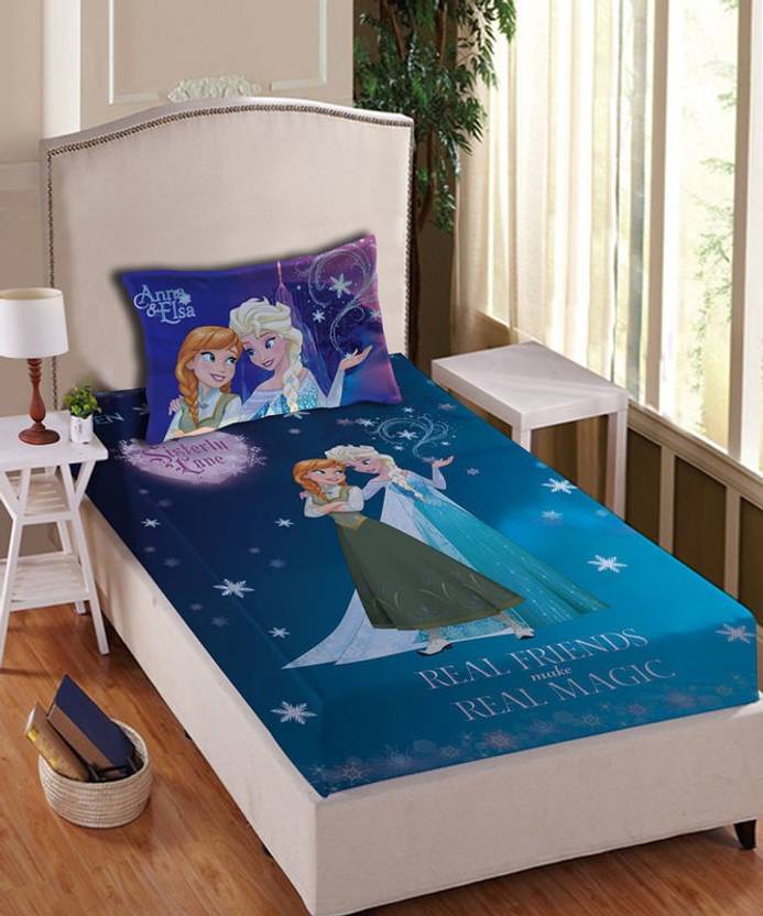 Disney Frozen Cotton Single Cartoon Bedsheet