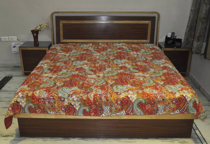 Lal Haveli 55 Tc Cotton Double Abstract Bedsheet Buy Lal