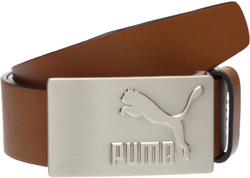 PUMA Men Brown Genuine Leather Belt