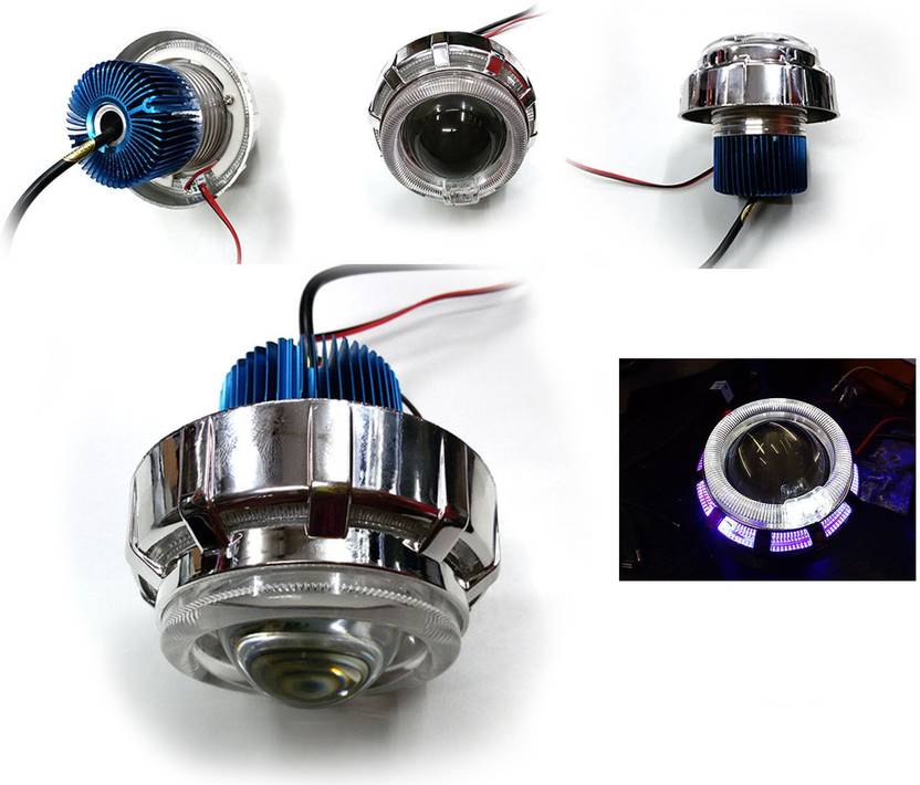 Double Ring LED Projector V05 For (WB) For TVS Sport