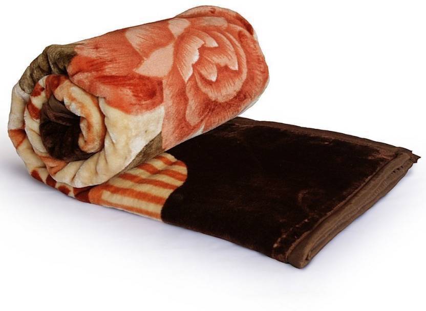 Shopping Store Floral Double Mink Blanket Buy Shopping Store Floral