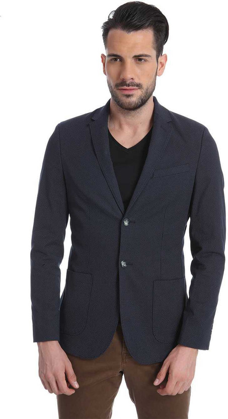 Single Breasted Casual Men Blazer 