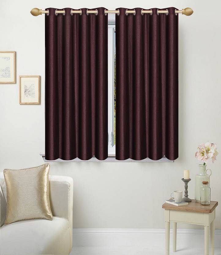 Hometex Polyester Window Curtain 152 Cm 5 Ft Single Hometex Polyester Window Curtain 152 Cm 5 Ft Single