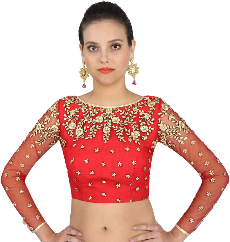 Yosshita \u0026 Neha Boat Neck Women Blouse