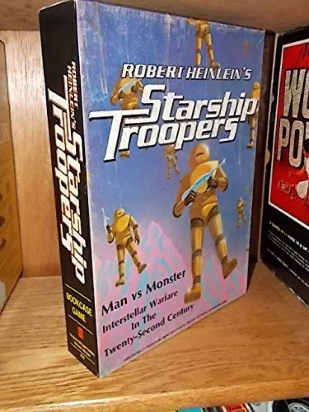 Avalon Hill Games Robert Heinlein S Starship Troopers Bookcase