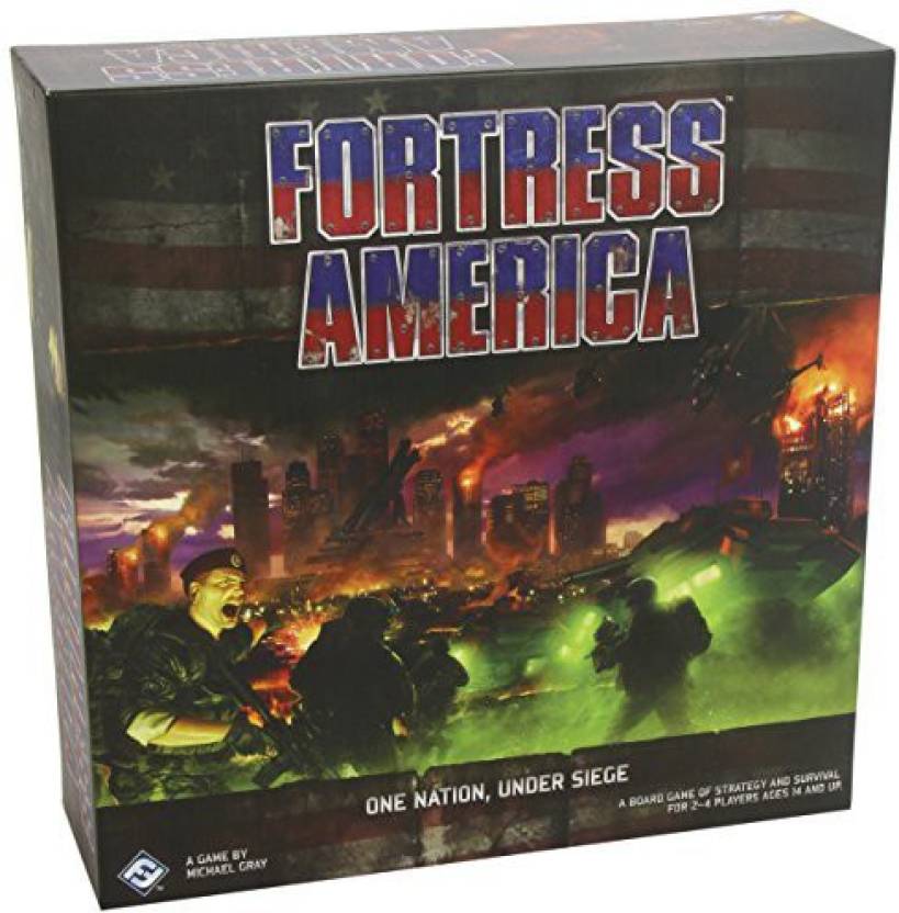 Fantasy Flight Games Fortress America Strategy & War Games Board Game ...