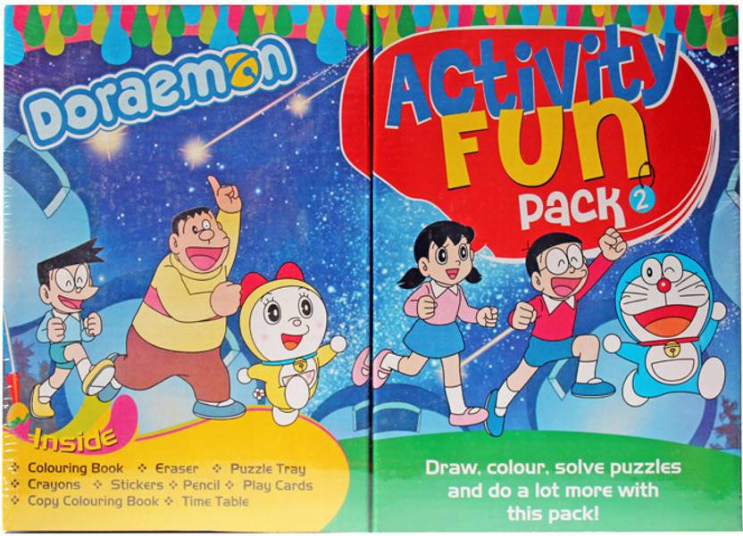 Doraemon Doraemon Avtivity fun Pack 2 Party & Fun Games Board Game