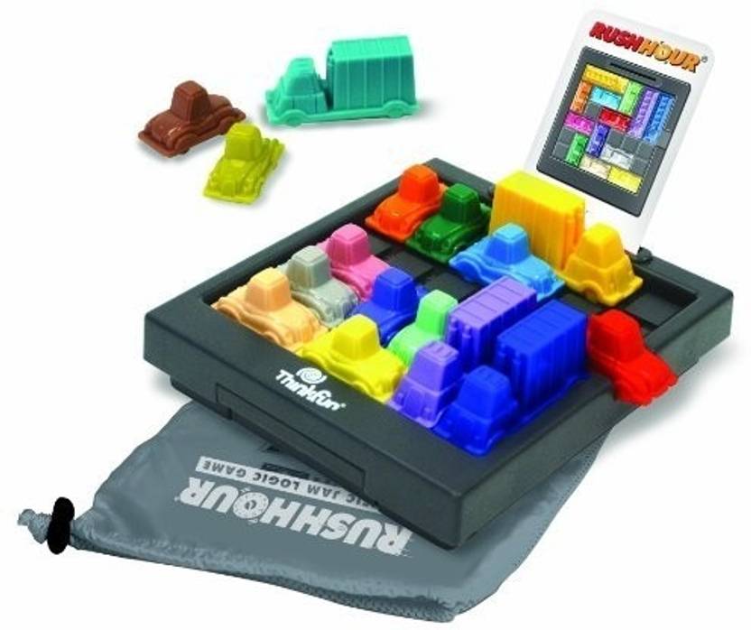 ThinkFun Rush Hour Strategy & War Games Board Game Rush Hour . shop for ThinkFun products in