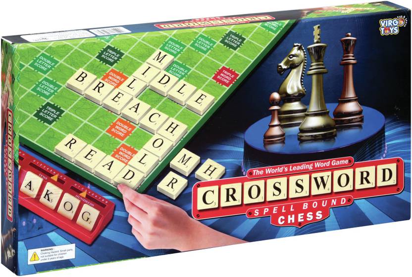 Virgo Toys Crossword Spellbound Chess Strategy War Games Board Game
