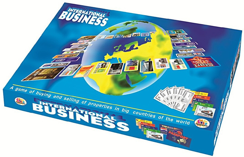 Promobid International Business Money & Assets Board Game
