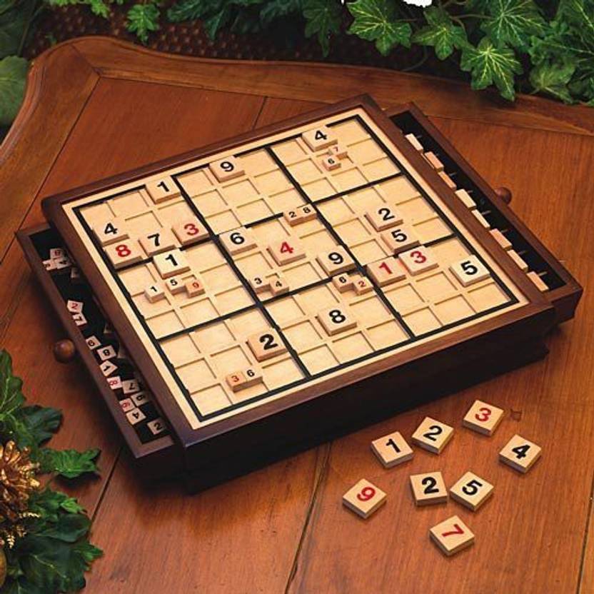Bits And Pieces Deluxe Wooden Sudoku Money Assets Games Board Game 