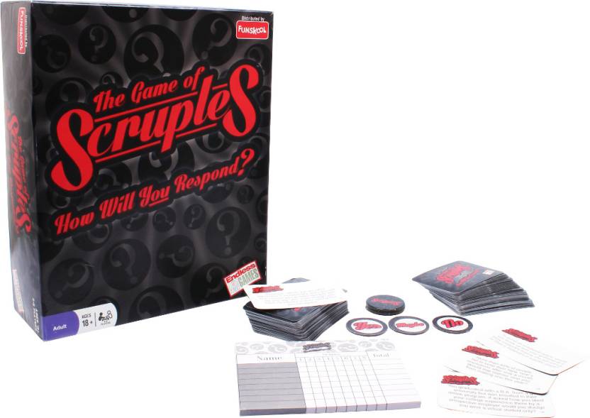 For 323/-(50% Off) Funskool Endless Games the game of Scruples board at Flipkart