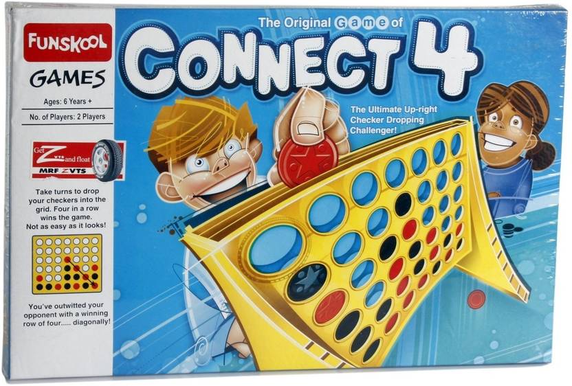 Funskool The Original Game Of Connect 4 Board Funskool The Original Game Of Connect 4 Board