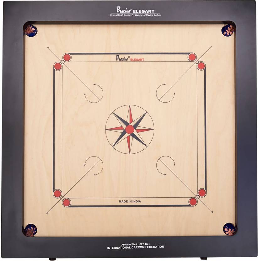 Precise Champion Elegant Carrom Board Board Game Champion Elegant